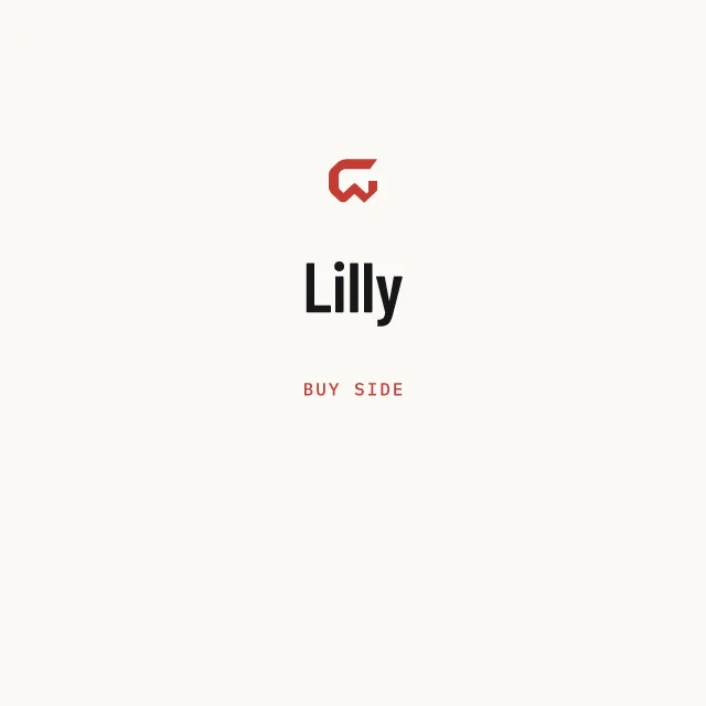 Buy side: Lilly