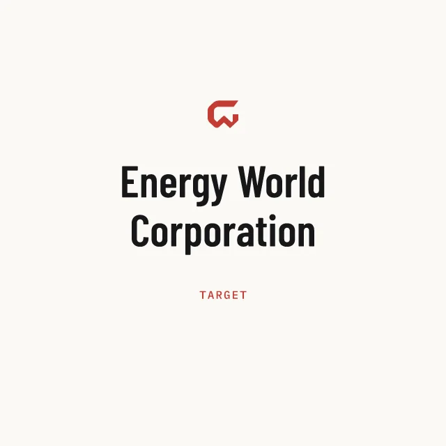 Target: Energy World Corporation