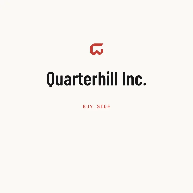 Buy side: Quarterhill Inc.