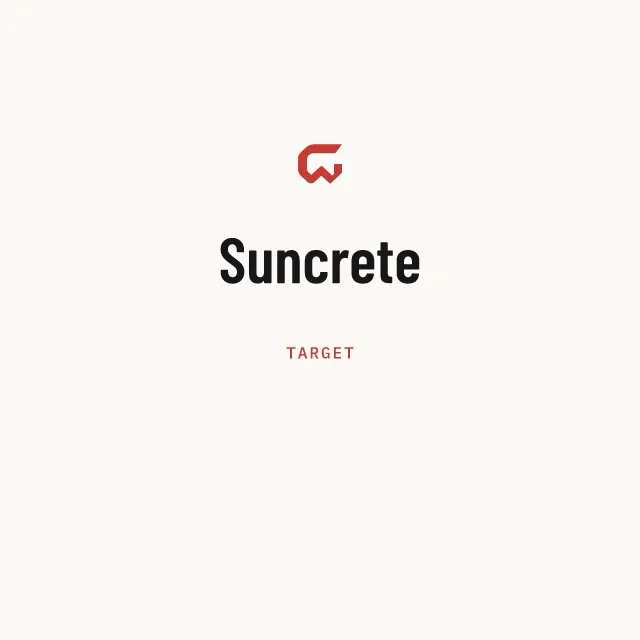 Target: Suncrete
