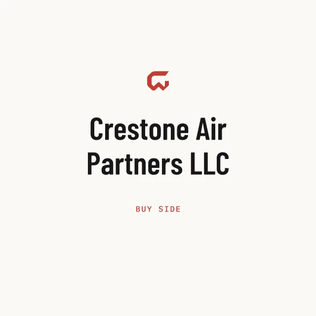 Buy side: Crestone Air Partners LLC