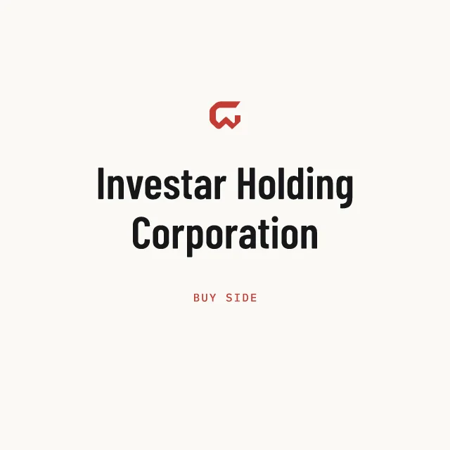 Buy side: Investar Holding Corporation