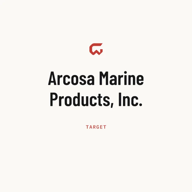 Target: Arcosa Marine Products, Inc.