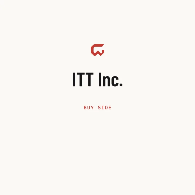 Buy side: ITT Inc.