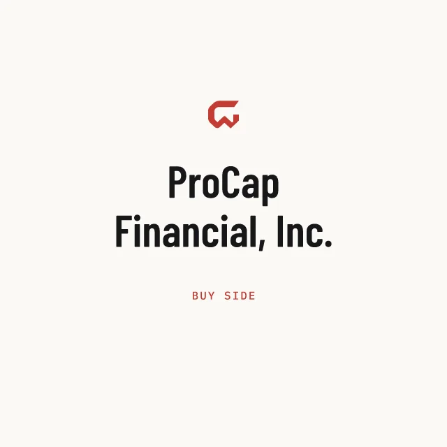 Buy side: ProCap Financial, Inc.