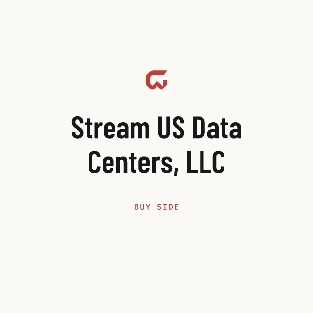 Buy side: Stream US Data Centers, LLC