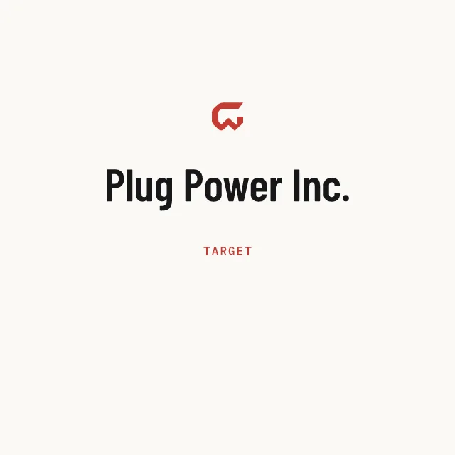 Target: Plug Power Inc.