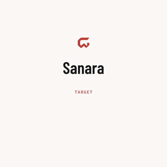 Target: Sanara