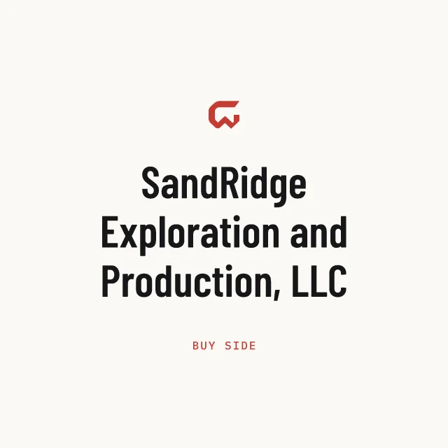 Buy side: SandRidge Exploration and Production, LLC