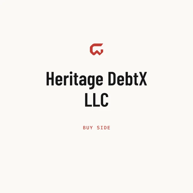Buy side: Heritage DebtX LLC