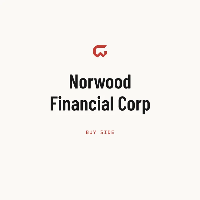Buy side: Norwood Financial Corp