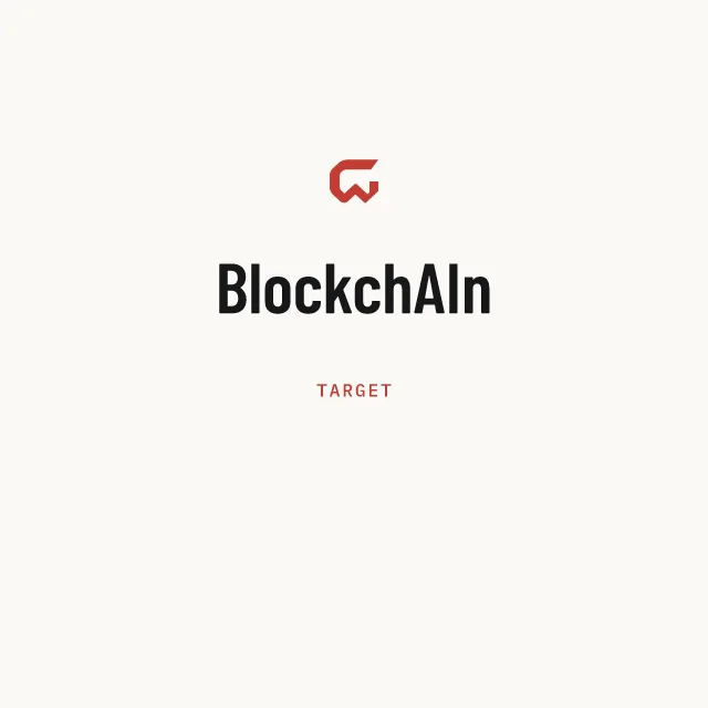 Target: BlockchAIn