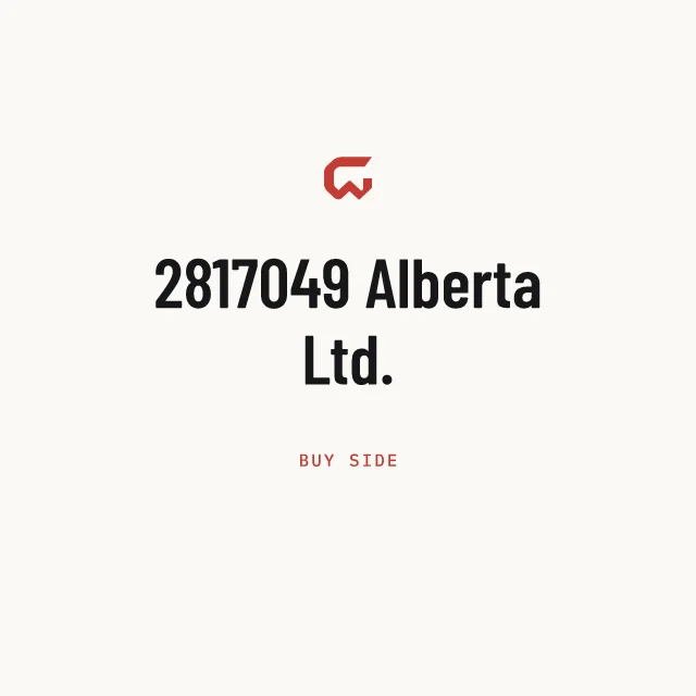 Buy side: 2817049 Alberta Ltd.