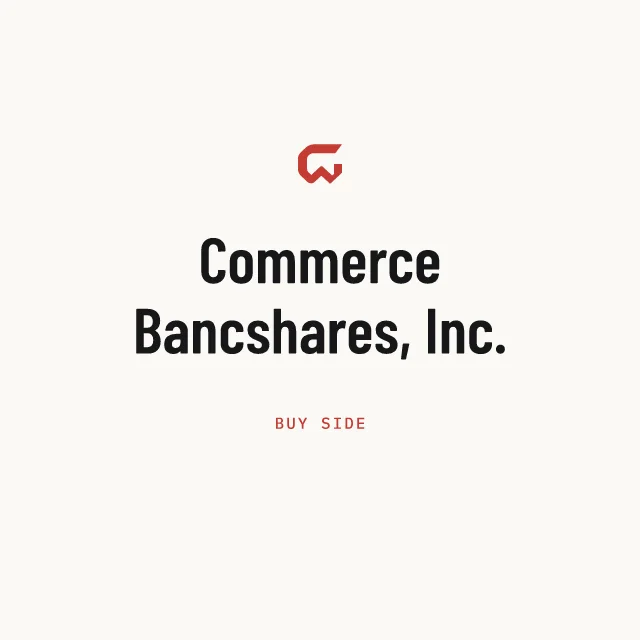 Buy side: Commerce Bancshares, Inc.