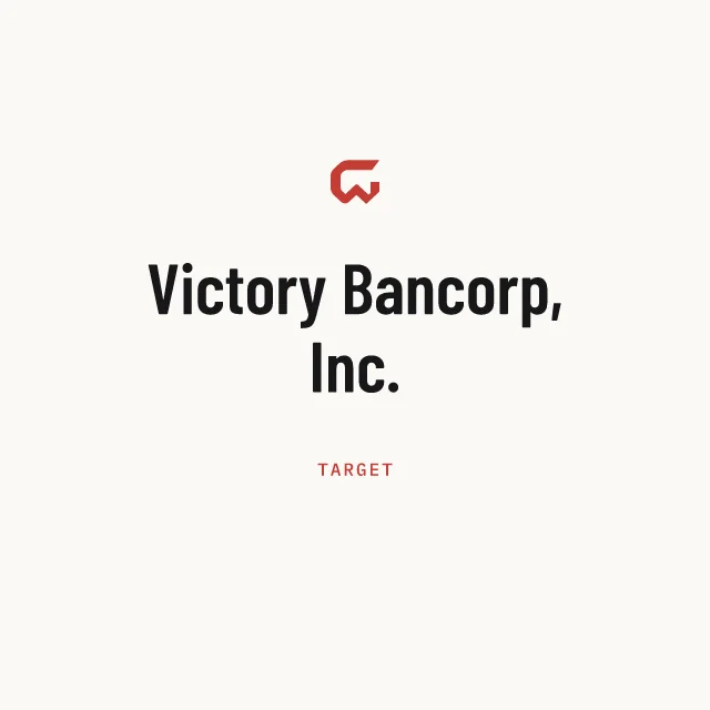 Target: Victory Bancorp, Inc.