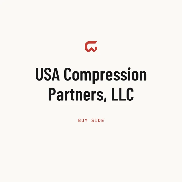 Buy side: USA Compression Partners, LLC