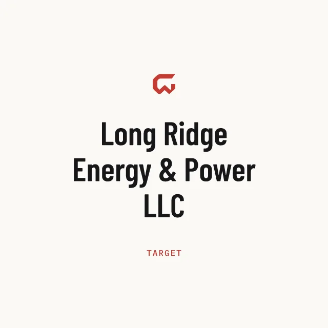 Target: Long Ridge Energy & Power LLC