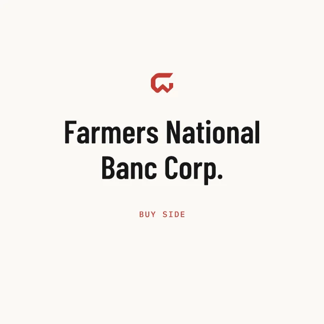 Buy side: Farmers National Banc Corp.
