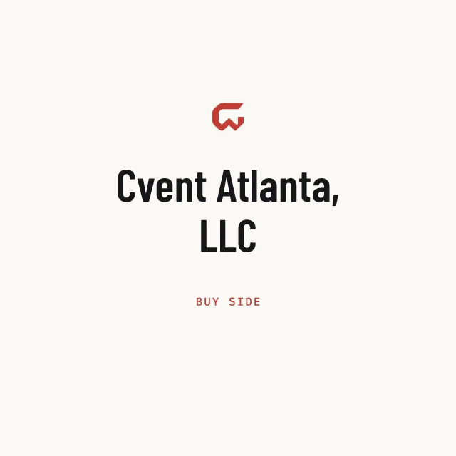 Buy side: Cvent Atlanta, LLC