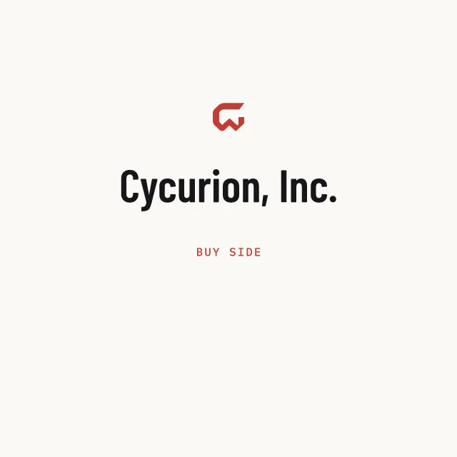 Buy side: Cycurion, Inc.