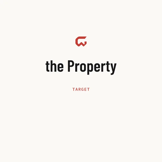 Target: the Property