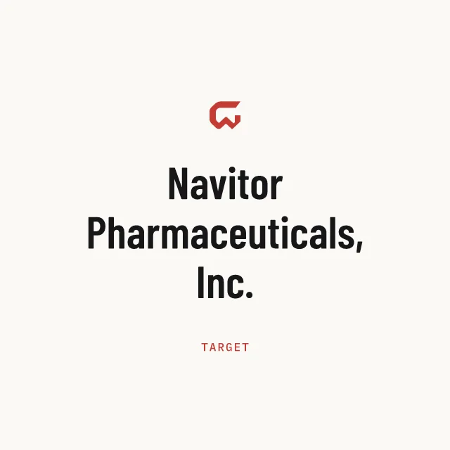 Target: Navitor Pharmaceuticals, Inc.