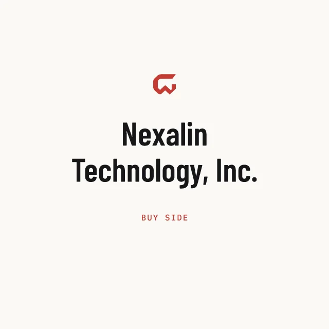 Buy side: Nexalin Technology, Inc.