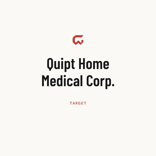 Target: Quipt Home Medical Corp.