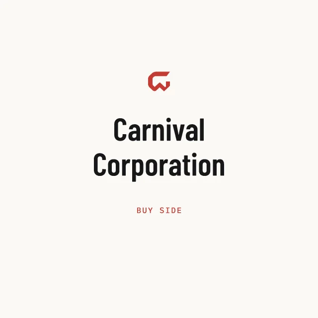 Buy side: Carnival Corporation