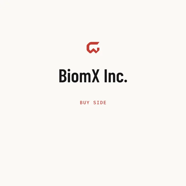 Buy side: BiomX Inc.