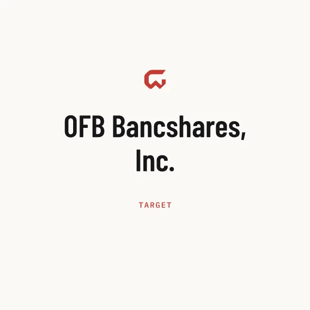 Target: OFB Bancshares, Inc.