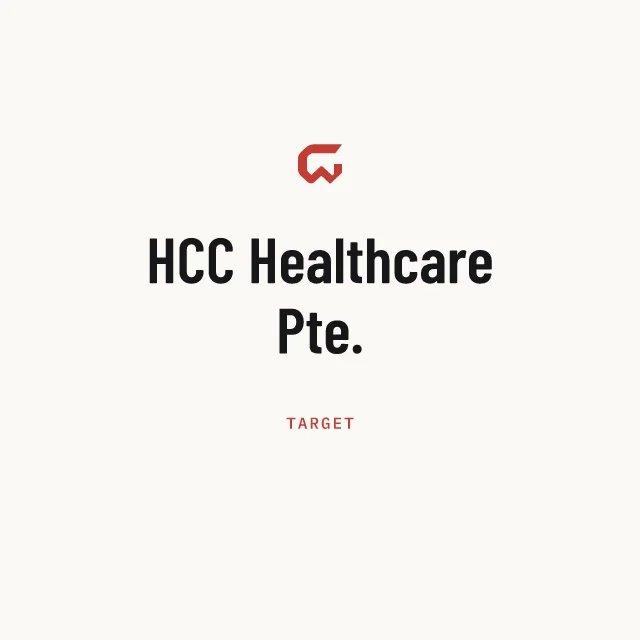 Target: HCC Healthcare Pte.