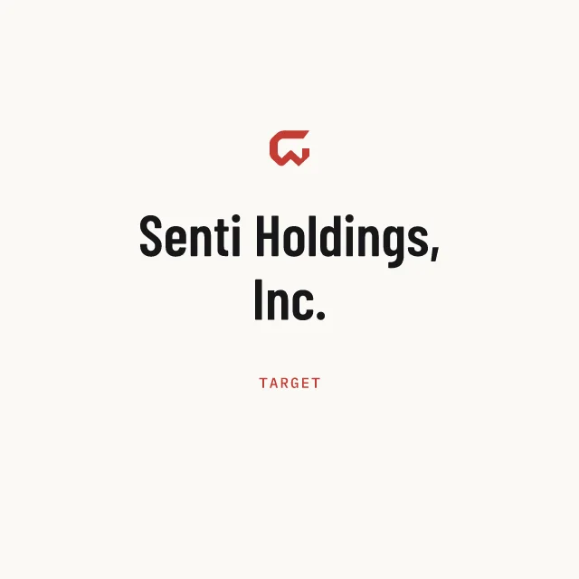 Target: Senti Holdings, Inc.