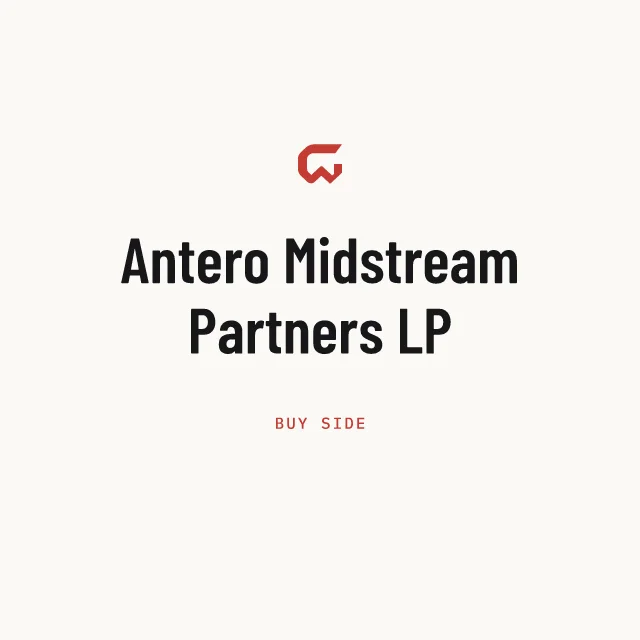 Buy side: Antero Midstream Partners LP