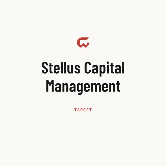 Target: Stellus Capital Management