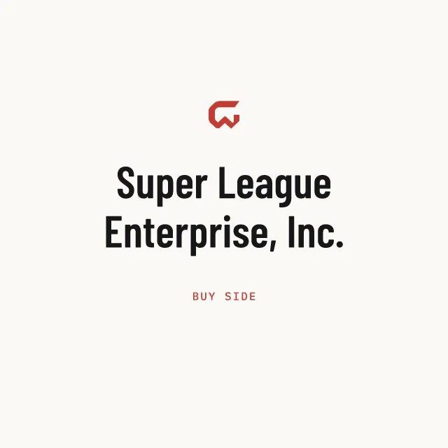 Buy side: Super League Enterprise, Inc.