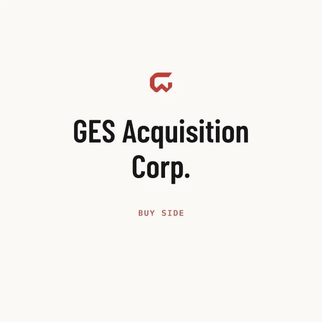 Buy side: GES Acquisition Corp.