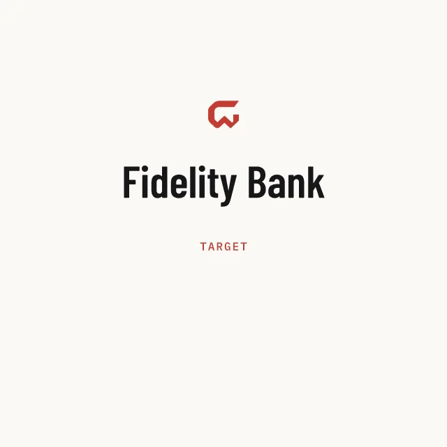 Target: Fidelity Bank