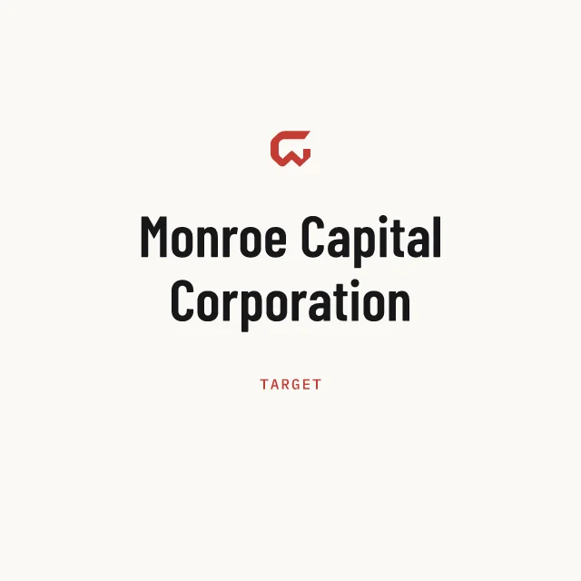 Target: Monroe Capital Corporation