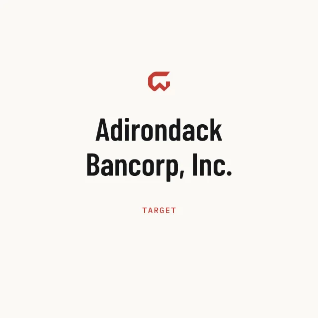 Target: Adirondack Bancorp, Inc.