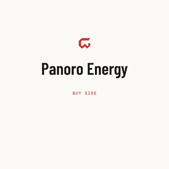 Buy side: Panoro Energy