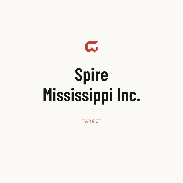 Target: Spire Mississippi Inc.