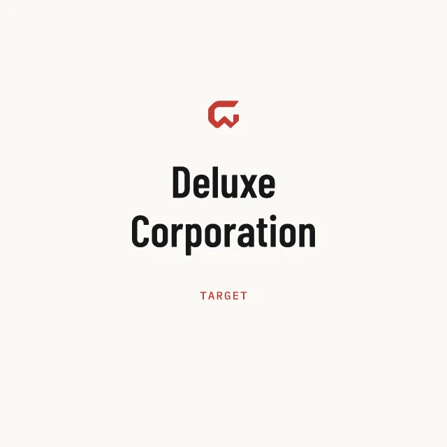 Target: Deluxe Corporation