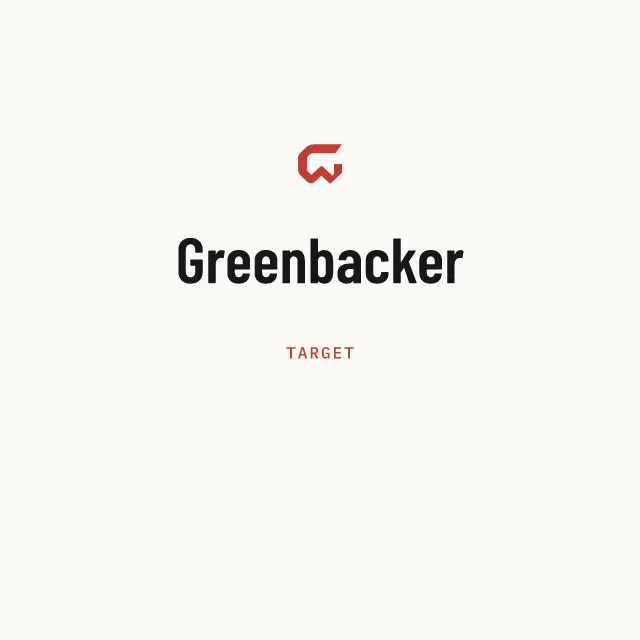 Target: Greenbacker