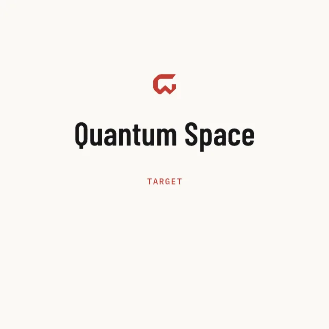 Target: Quantum Space
