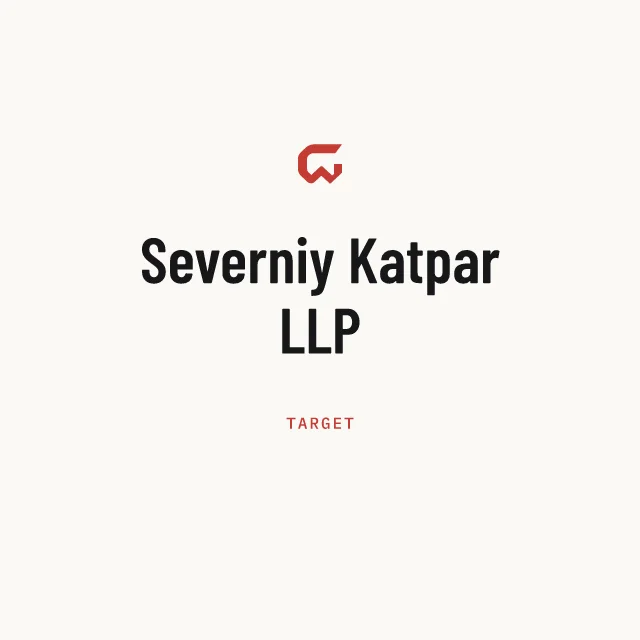 Target: Severniy Katpar LLP