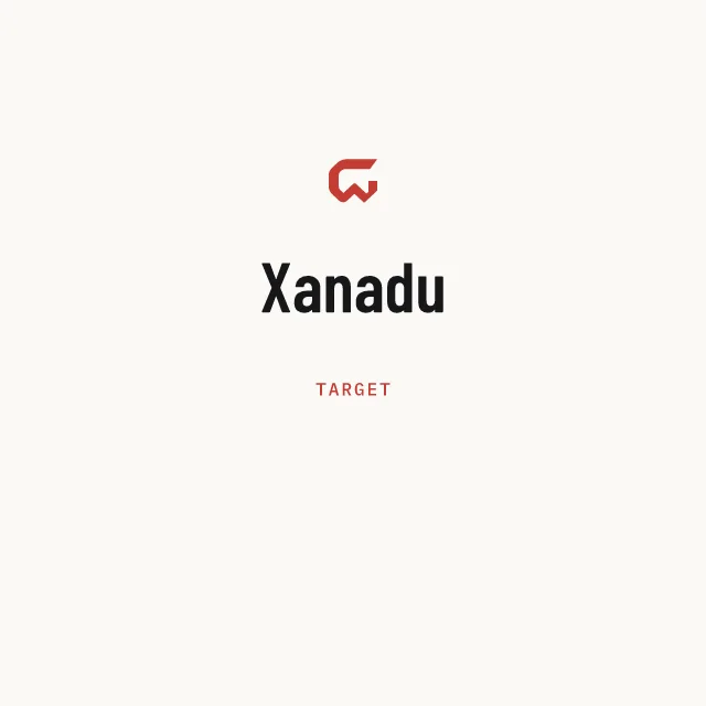 Target: Xanadu