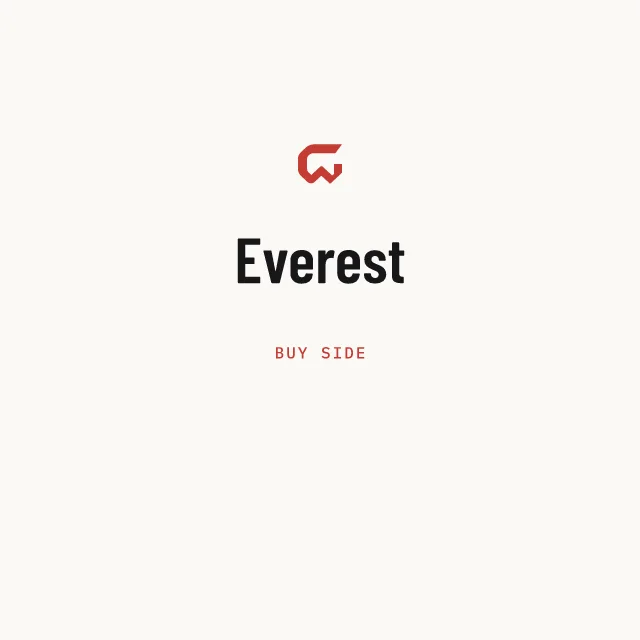 Buy side: Everest
