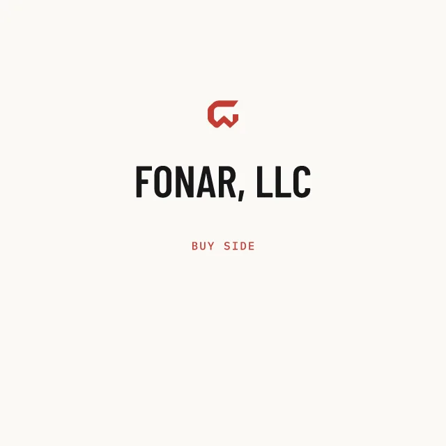 Buy side: FONAR, LLC
