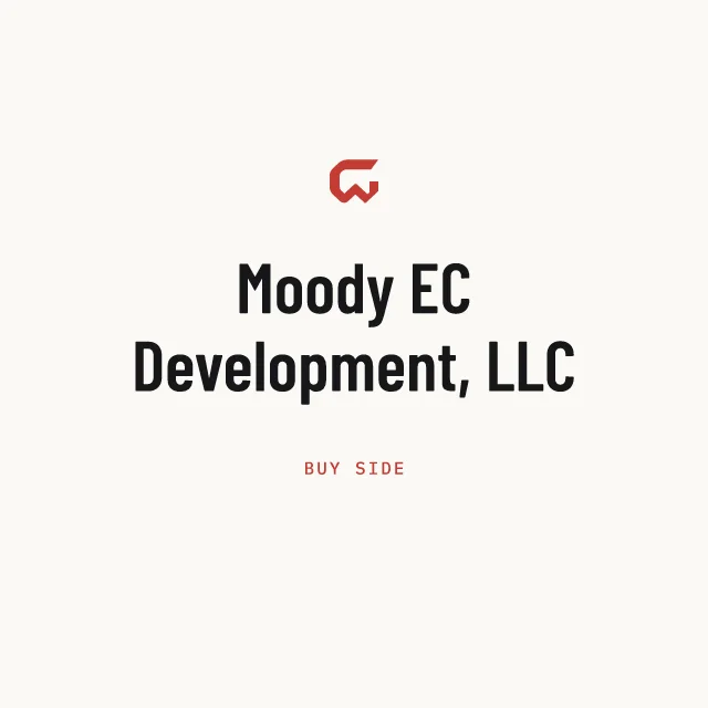 Buy side: Moody EC Development, LLC